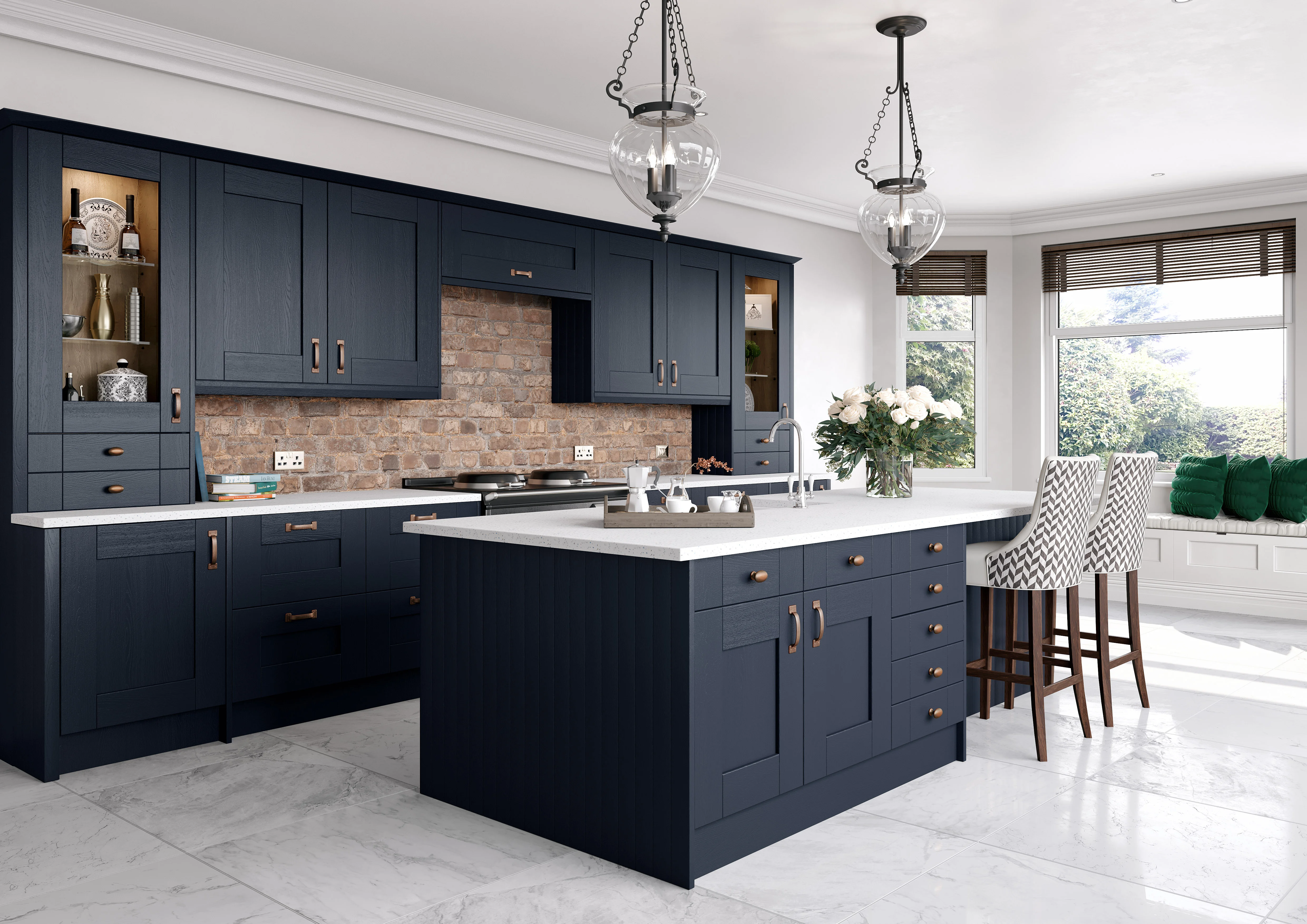 Completed kitchen project in Heswall